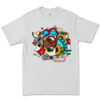 Dove Grey Christmas sunflower gemstone nurse Premium Tee - JahusDesignShop