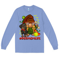 Colony Blue dog mom  life gnome Long Sleeve Tee - BarkalooDesign