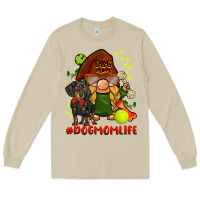 Mushroom dog mom  life gnome Long Sleeve Tee - BarkalooDesign