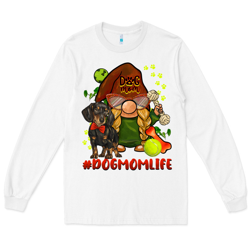Dog Mom  Life Gnome Long Sleeve Tee by BarkalooDesign | Teevron