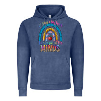 Vintage Denim it takes a big heart to shape little Vintage Hoodie - NancyCooperArtShop