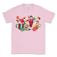 Bubblegum Pink mexico dessert coffee cups Classic Tee - MaliasSmallBusiness