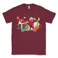Burgundy mexico dessert coffee cups Classic Tee - MaliasSmallBusiness