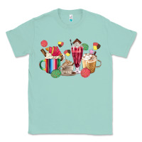 Seafoam mexico dessert coffee cups Classic Tee - MaliasSmallBusiness