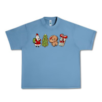 Pebble Blue christmas milk and cookies Urban Heavy Tee - MaliasSmallBusiness