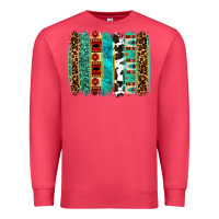 Cardinal western brushstroke Premium Sweatshirt - OliviaCreatesArt