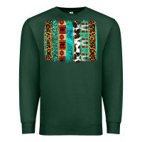 Western Brushstroke Premium Sweatshirt | Teevron