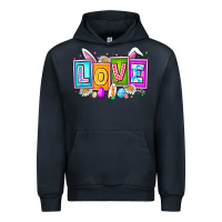 Navy Love Easter Urban Hoodie - CowhideDigitalArt