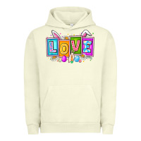 Pigment Pistachio Love Easter Urban Hoodie - CowhideDigitalArt
