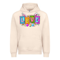 Sandshell Love Easter Urban Hoodie - CowhideDigitalArt