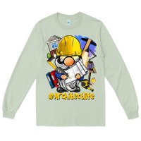 Matcha Architect life gnome Long Sleeve Tee - BarkalooDesign