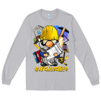 Moon Dust Architect life gnome Long Sleeve Tee - BarkalooDesign
