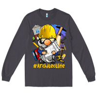 Smoke Architect life gnome Long Sleeve Tee - BarkalooDesign