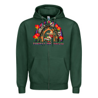Sports Green cinco de mayo rainbow Zipper Hoodie - CowGirlArtShop