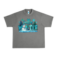 Tornado hello winter snowman Urban Heavy Tee - MaliasSmallBusiness
