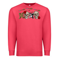 Cardinal Xoxo Valentine skulls Valentine's Day Premium Sweatshirt - FaDigitalArtStudio