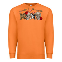 Carrot Xoxo Valentine skulls Valentine's Day Premium Sweatshirt - FaDigitalArtStudio