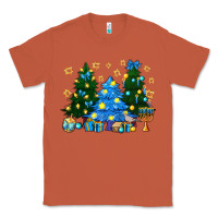 Copper Hannukah Christmas trees Classic Tee - NancyCooperArtShop