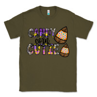 Army Green Candy Corn Cutie Classic Tee - CowhideDigitalArt