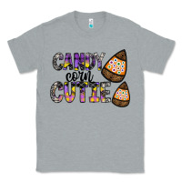 Heather Grey Candy Corn Cutie Classic Tee - CowhideDigitalArt