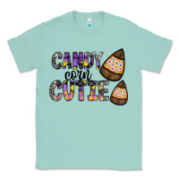 Seafoam Candy Corn Cutie Classic Tee - CowhideDigitalArt