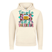 Vintage Artic ive got a bus full of valentine Vintage Hoodie - NancyCooperArtShop