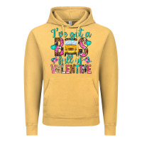 Vintage Mustard ive got a bus full of valentine Vintage Hoodie - NancyCooperArtShop