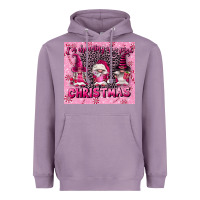 Lavender i'm dreaming of a pink christmas Heavyweight Hoodie - FaDigitalArtStudio