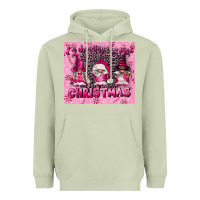 Matcha i'm dreaming of a pink christmas Heavyweight Hoodie - FaDigitalArtStudio