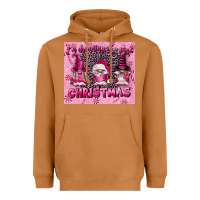 Meerkat i'm dreaming of a pink christmas Heavyweight Hoodie - FaDigitalArtStudio