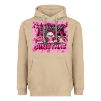 Mushroom i'm dreaming of a pink christmas Heavyweight Hoodie - FaDigitalArtStudio