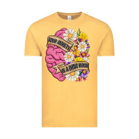 Vintage Mustard your anxiety is a lying bitch Vintage Tee - MaliasSmallBusiness