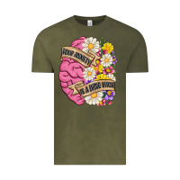 Vintage Olive your anxiety is a lying bitch Vintage Tee - MaliasSmallBusiness