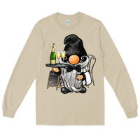 Mushroom waiter gnome Long Sleeve Tee - BarkalooDesign