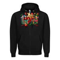 Black cinco de mayo lpn Zipper Hoodie - CowGirlArtShop