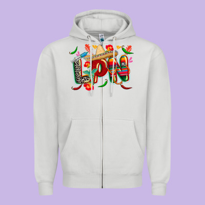 Cinco De Mayo Lpn Zipper Hoodie Designed By Cowgirlartshop