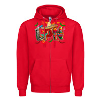 Red cinco de mayo lpn Zipper Hoodie - CowGirlArtShop