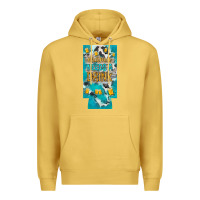 Antique Gold Mama needs a drink slim can cooler mother's day Premium Hoodie - HowdyJamesFarm