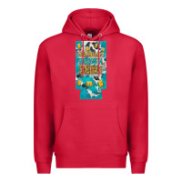 Cardinal Mama needs a drink slim can cooler mother's day Premium Hoodie - HowdyJamesFarm