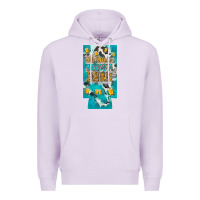 Lilac Mama needs a drink slim can cooler mother's day Premium Hoodie - HowdyJamesFarm