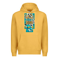 Mustard Mama needs a drink slim can cooler mother's day Premium Hoodie - HowdyJamesFarm