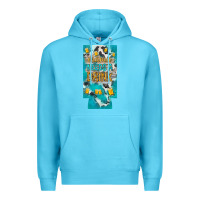 Ocean Blue Mama needs a drink slim can cooler mother's day Premium Hoodie - HowdyJamesFarm