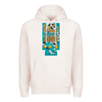 Pale Pink Mama needs a drink slim can cooler mother's day Premium Hoodie - HowdyJamesFarm