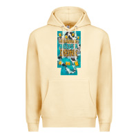 Pina Colada Mama needs a drink slim can cooler mother's day Premium Hoodie - HowdyJamesFarm