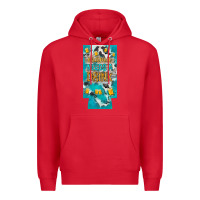 Red Mama needs a drink slim can cooler mother's day Premium Hoodie - HowdyJamesFarm