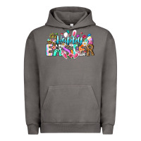 Pigment Tornado Happy Easter Bunny Urban Hoodie - CowhideDigitalArt