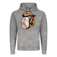 Cloud Rock Baseball Tongue Vintage Hoodie - Jasminsmagicworld
