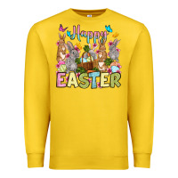 Lemon Happy Easter bunnys Premium Sweatshirt - OliviaCreatesArt