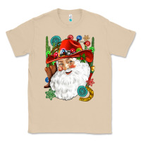 Mushroom Cowboy Santa Classic Tee - NancyCooperArtShop