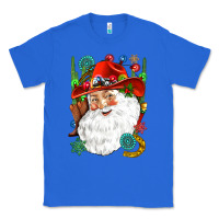True Royal Cowboy Santa Classic Tee - NancyCooperArtShop